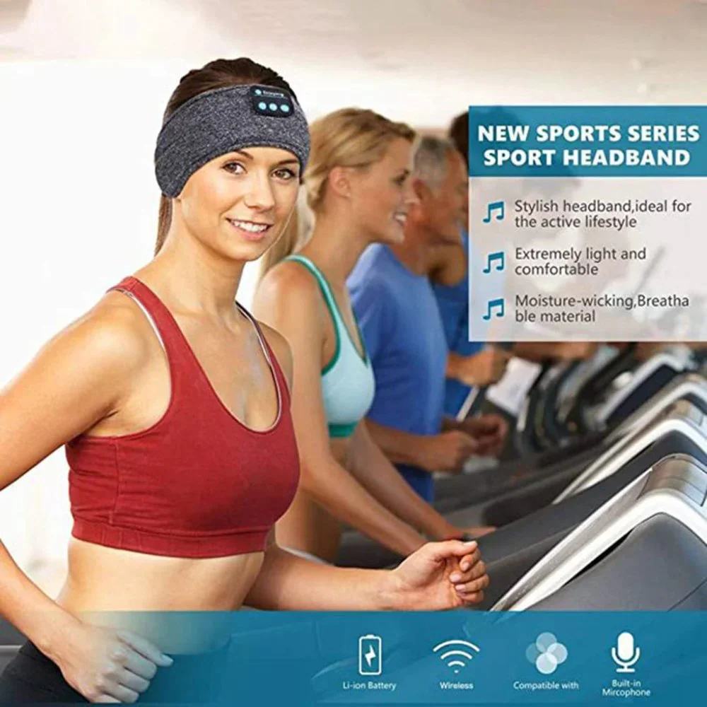 Wireless Bluetooth Sports Headband/Sleep Mask